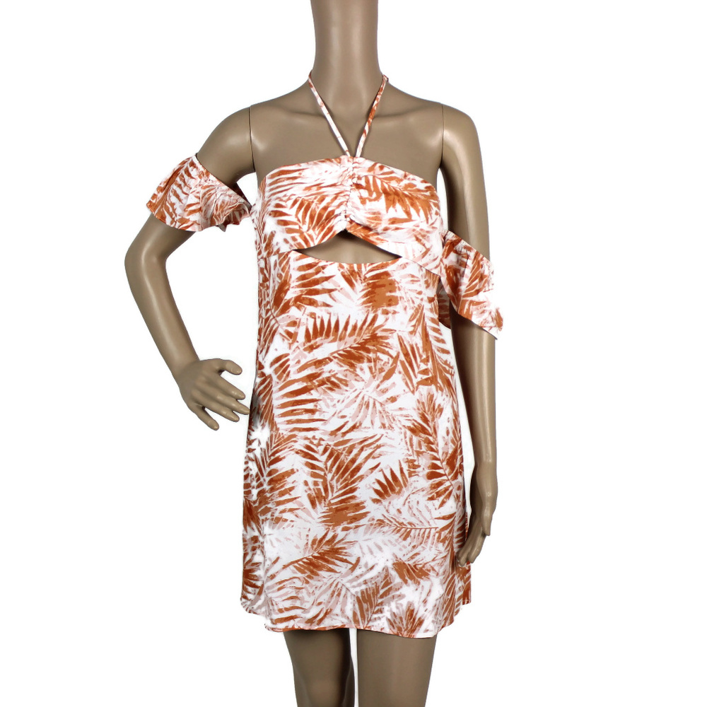 Flynn Skye Small Halter Peekaboo Front Dress